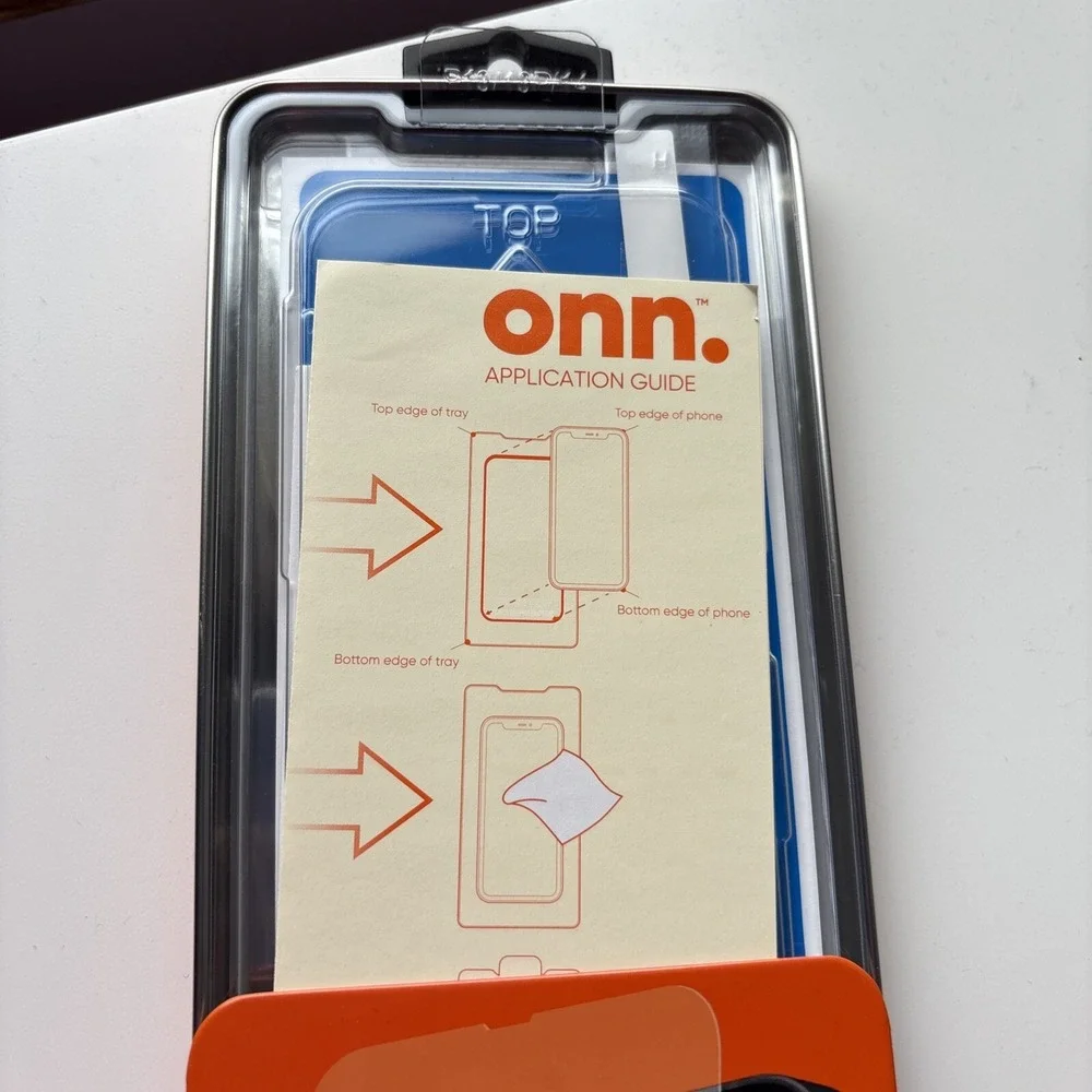 Protect Onn. Glass Screen‎ Protector For Iphone 14/13 13 Pro Open Box NEW